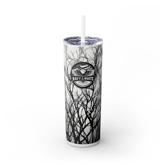 Skinny Tumbler with Straw, 20oz