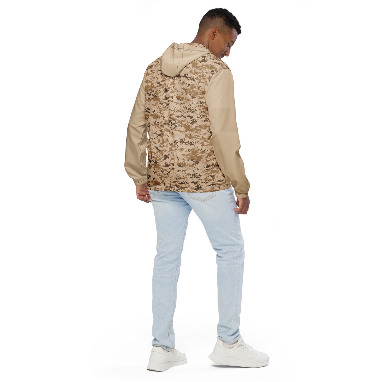 Desert Digital Camo windbreaker